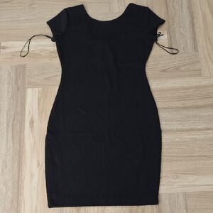 GIANNI BINI NWT Elegant Black Dress Medium Lined